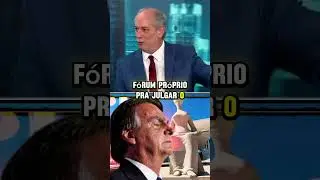 CIRO GOMES N&Atilde;O DESCARTA A DISPUTA DE BOLSONARO A PRESID&Ecirc;NCIA DA REP&Uacute;BLICA.