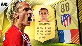 ОБЗОР ГРИЗМАННА В FIFA 18 | ОБЗОР ИГРОКА ГРИЗМАННА 88 | ULTIMATE TEAM В FIFA 18