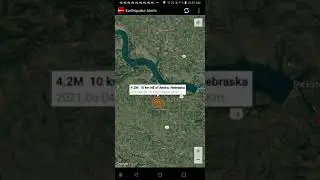4.2 Earthquake Anoka, Nebraska 6-4-21