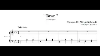 Town - Terranigma Piano Sheet Music