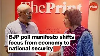 Despite manufacturing collapse, BJP poll manifesto shifts focus from economy to national security