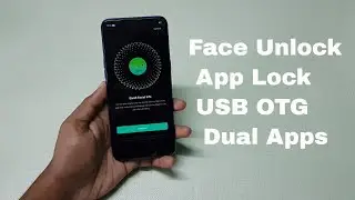 Realme 5 : Face Unlock Setup, App Lock, USB OTG, Dual Apps