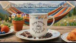 Morning Coffee Music - Relaxing & Soft Piano Jazz | Nature Sounds - Peaceful Start of the day