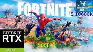 RTX 3060 Ti Fortnite Season 1 Chapter 3 Performance Mode 1080p