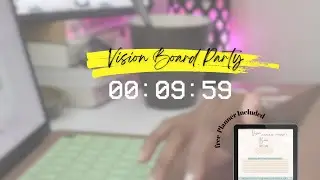 Plan With Me : Digital Vision Board Party  2022