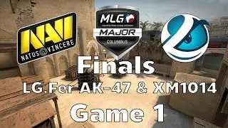 LG.fer AK-47 & XM1014 - Navi vs LG MLG Columbus 2016 Finals Game 1 - CS-GO Channel