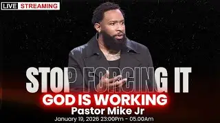 FAITH UNDER PRESSURE: Stop Forcing It & Let God Work | Pastor Mike Jr