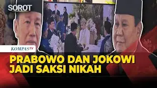 Saat Prabowo dan Jokowi Jadi Saksi Nikah Sekpri Presiden di TMII