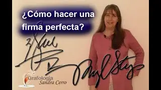 &iquest;C&oacute;mo hacer una firma perfecta?