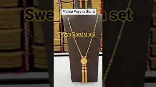 22k gold mala set sweet design ✨ #2026 #mumbai #dhaka #UK #turkiya #UAE #Iran #USA #China #viral