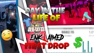 Day In The Life Of A  Clothing Brand Owner *FIRST DROP*  ( Atlanta Streetwear Market, Skating)