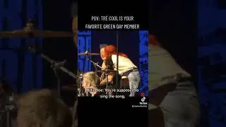 POV: Your favorite Green Day member is Tr&eacute; Cool