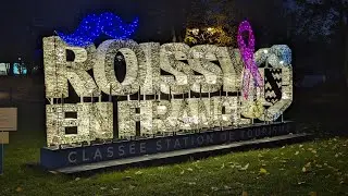Epic Walk Through City/Town Hall Park in Roissy-En-France