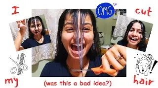 I cut my own bangs&hellip; BIG MISTAKE?!