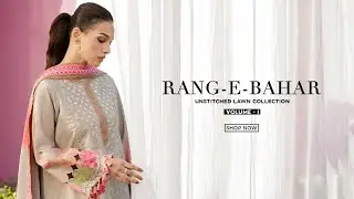 Charizma Rang e Bahar Unstitched Lawn  Collection 2026 | Charizma New Summer Lawn Collection 2026 