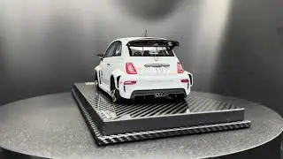 VIP Scale Models 1/18 LB-R Abarth 595 Fighter Grey  VIP18069-1