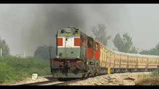 Dual Alco Locomotives hauled Indian Trains