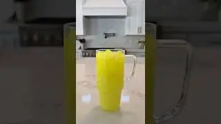 Loaded Lemon Water 🍋 #water #asmr #restock #lemon #yellow #thatgirl #viral #fyp #shorts #drinks