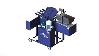 Hydraulic Pressed Cloth Rag Packing Machine 20kg Cube Wiper Baler