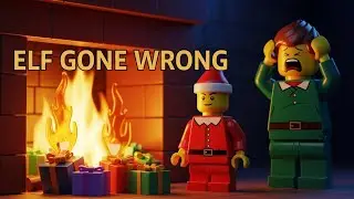 LEGO Elf on the Shelf GONE WRONG! 🎄😱 (Stop Motion)