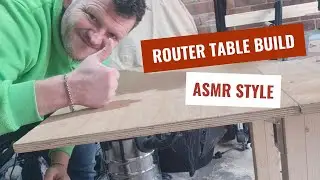 ASMR Router Table Build: Turning Raw Wood into a Functional Masterpiece