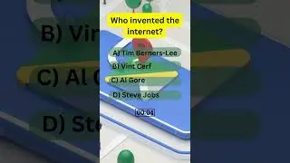 Who invented the internet?