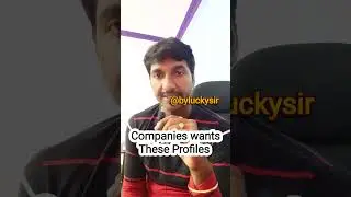 Hands Experience on Multi skills to get IT job @byluckysir