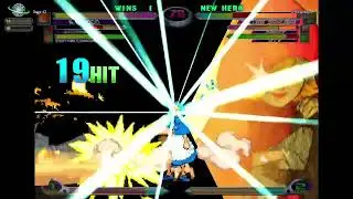 MvC2: Saga - BB Hood BM to Missile to CH DHC Headcrush 47 hit 80% Combo .:11.15.25:.