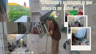 Limpiando y organizando mi pateó 