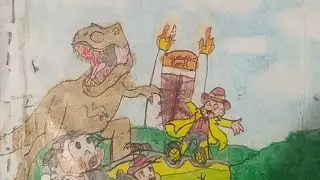 Turma da Mônica no Jurassic park