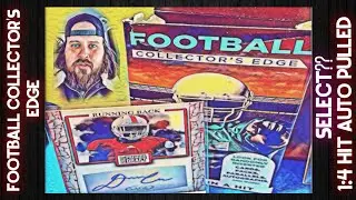 Football Collector's Edge! Select 2020 Pack Hunt! Got The 1:4 Autograph Hit! Card Hunting Success!