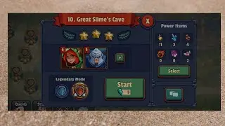 Realm Defense 10. Great Slime's Cave Legendary Mode