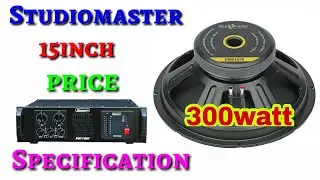 Studiomaster Emb1530 Review With Price | 15inch 300watt Top Speaker | Pbt1000 | Spb3k | Dj Rock