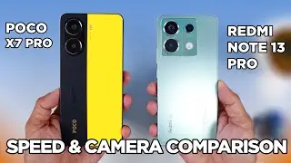 POCO X7 Pro vs Redmi Note 13 Pro 5G SPEED TEST & CAMERA Comparison | Zeibiz