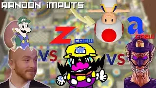 DougDoug- Mario Party 6 || Z crew vs A crew vs Randon Inputs vs Doug