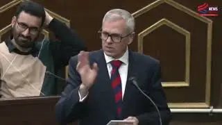 Chief Minister Omar Abdullah Addresses J&K Legislative assembly During the Budget Session