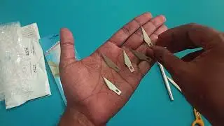 Craft Knife Unboxing - JustLatest Detail Pen Knife - Precision Knife