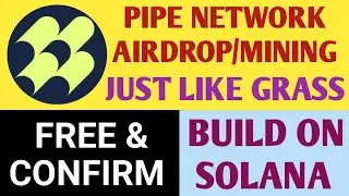 Pipe Network  Airdrop Full Details | Pipe Gaurdian Node Mining | Pipe Network Node Mining | Node