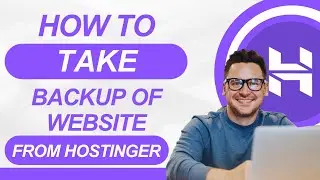 how to take backup of website from hostinger ( step by step)