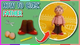 👨‍🦰 How To Make A Father Sculpture From Clay (Step By Step Guide) | For Father's Day!