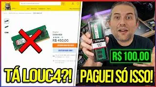 O Segredo que as Lojas Escondem: Como Garimpar Memória DDR4 DE PC MUITO BARATA SÓ R$ 100