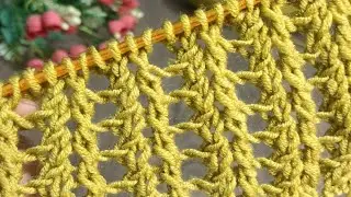 Openwork,** super easy! Summer blouse pattern.#crochet #