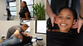 Influencer Gets Cracked For the First Time at the Chiropractor