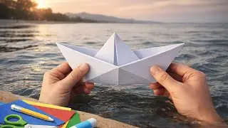 Making a Paper Boat That Floats | Easy DIY