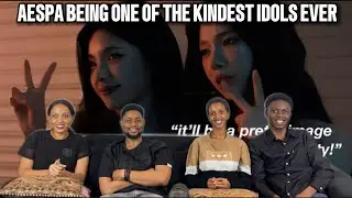 Our Reaction To AESPA being one of the kindest idols ever (best & wholesome moments)