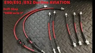 🛠  EP2 Montage Durites de Freins Aviation DriftShop 🛑 🏁 BMW e90 e91 e92