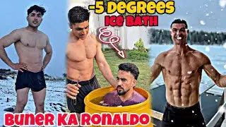 Ronaldo Of Buner 🔥 I Tried His Insane 75 Days Ice Bath Challenge😱