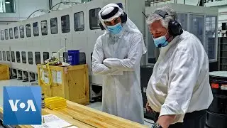 Qatar Emir Visits New Respirator Factory in Doha Amid Coronavirus Pandemic