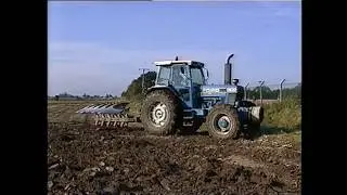 FORD 8630 AND KVERNELAND PLOUGH