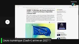 L'euro num&eacute;rique (Cash+) arrive en 2027 ?